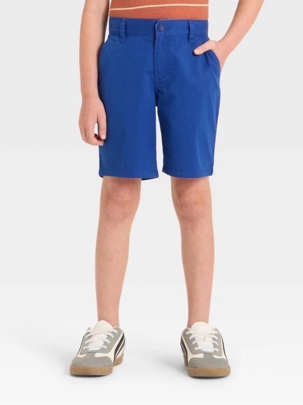 100 Cat & Jack Flat Front Shorts - Size: 10 SLIM